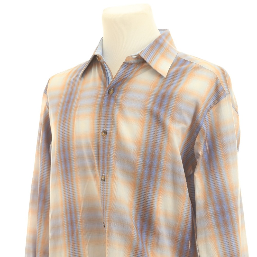 Johnston and Murphy Flip Cuff Spread Collar Shirt